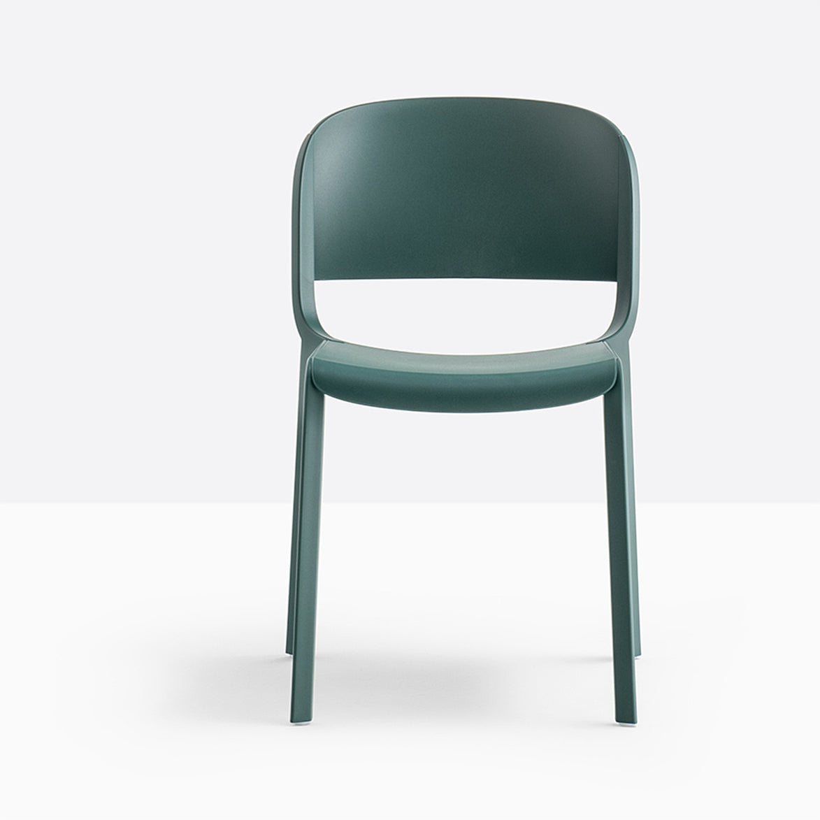 Chaise Dome vert foncé vue de face