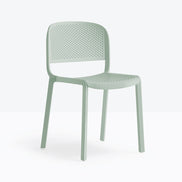Chaise Dome ajourée Pedrali vert sauge