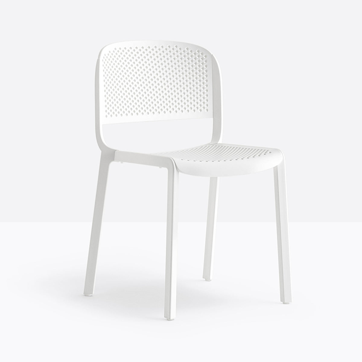 Chaise Dome ajourée Pedrali blanche