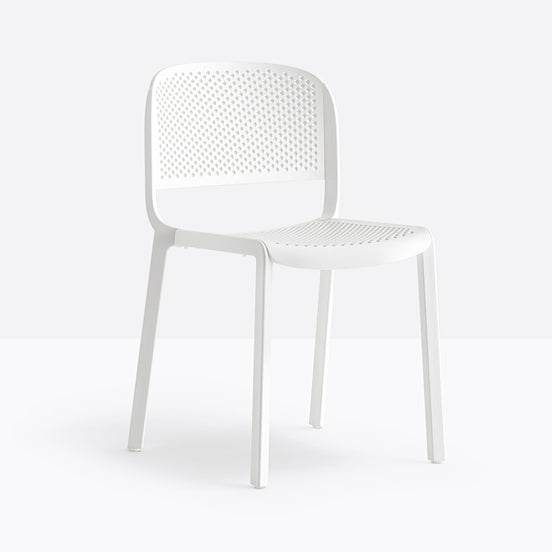 Chaise Dome ajourée Pedrali blanche