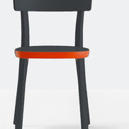 Chaise Folk 2930 Pedrali, frêne Noir AN