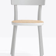 Chaise Folk cannée 2920 Pedrali, frêne Gris clair GC
