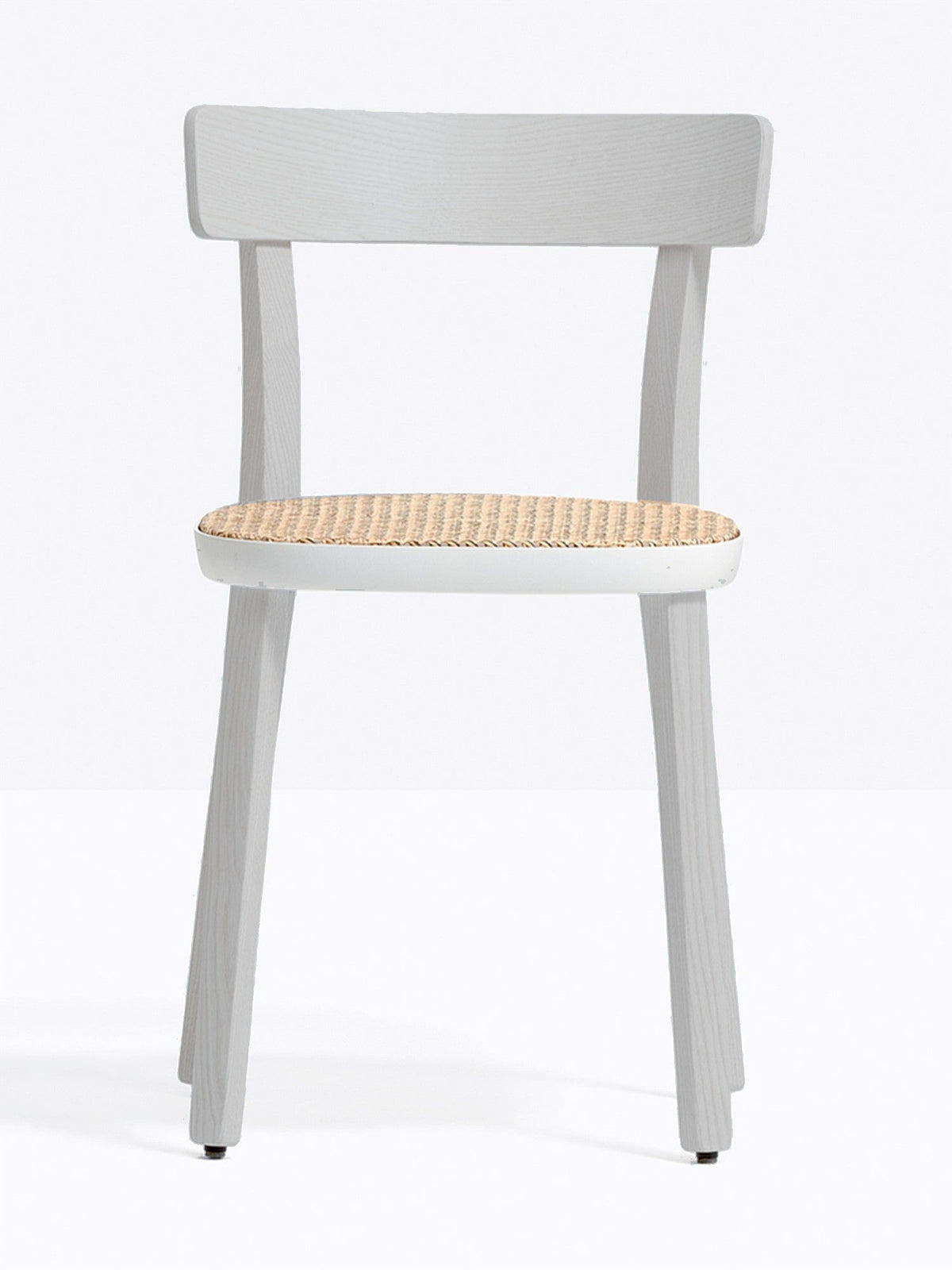 Chaise Folk cannée 2920 Pedrali, frêne Gris clair GC