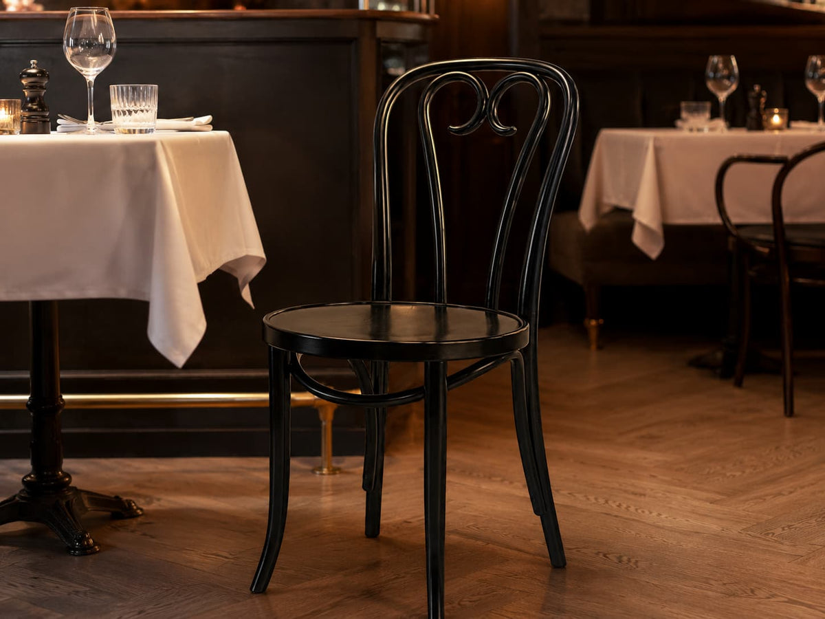 Chaise Mabillon – chaise restaurant hêtre empilable (vue 13)