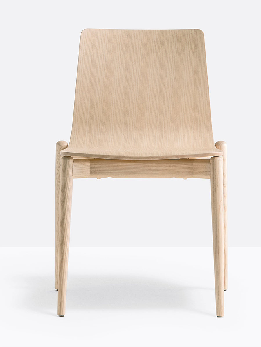 Chaise Malmö Pedrali frêne naturel