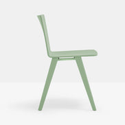 Chaise Osaka laquée vert clair