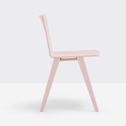 Chaise Osaka laquée rose