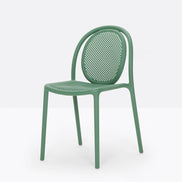 Chaise Remind Pedrali vert de gris