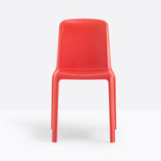Chaise Snow Pedrali rouge