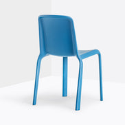 Chaise Snow Pedrali bleue