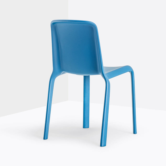 Chaise Snow Pedrali bleue