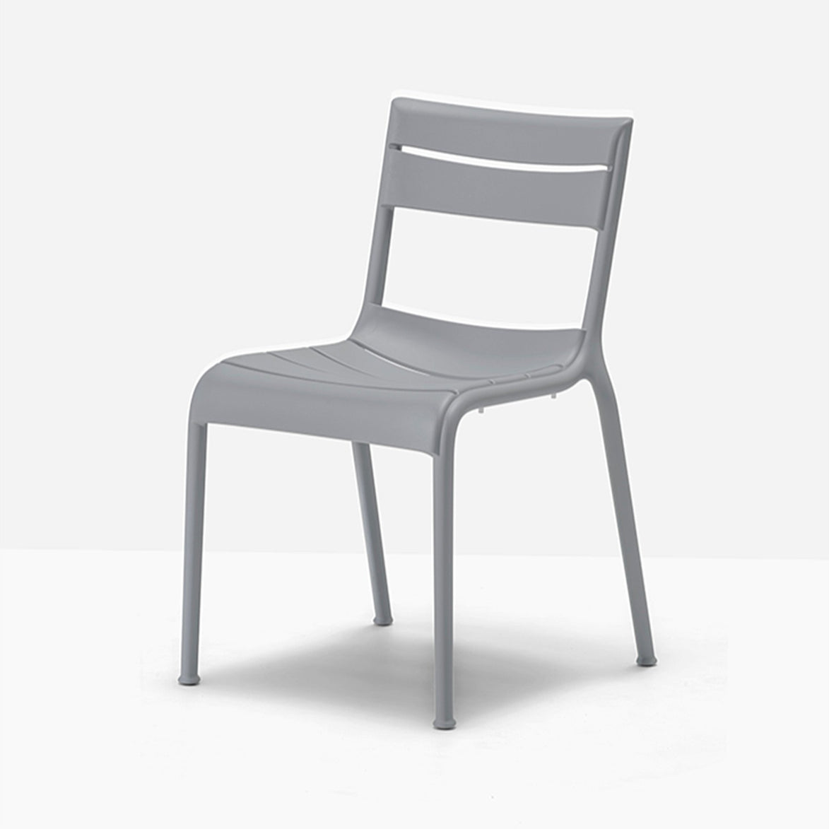 Chaise Souvenir Pedrali gris clair