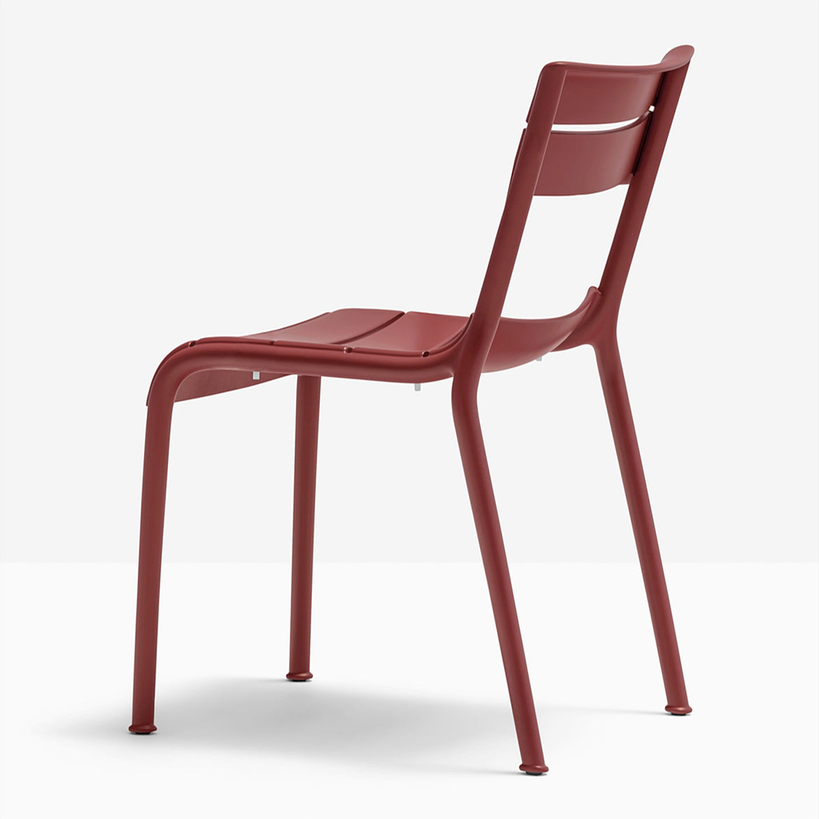 Chaise Souvenir Pedrali bordeaux