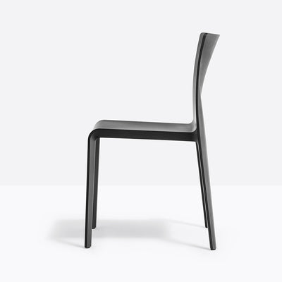 Chaise Volt HB noire vue de profil