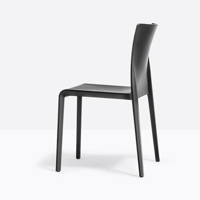 Chaise Volt HB noire vue de dos