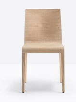 Chaise Young Pedrali chêne blanchi