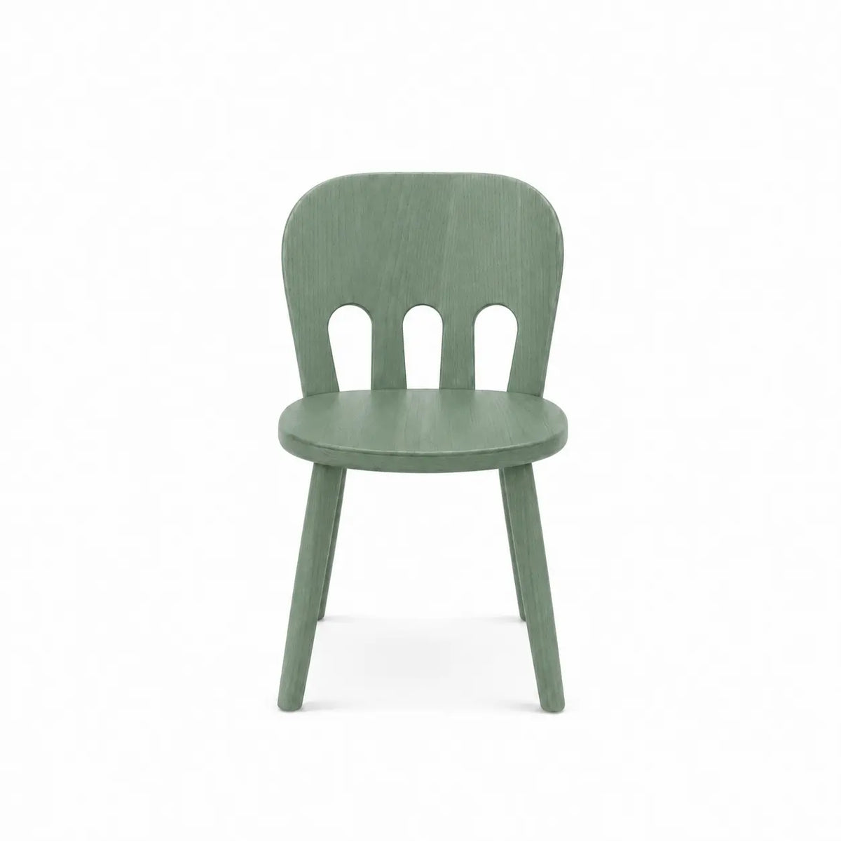 Chaise basse enfant Alice coloris Vert clair