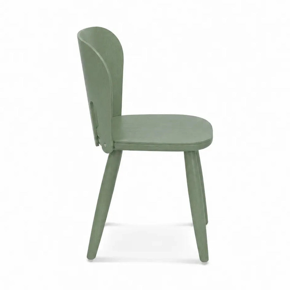 Chaise basse enfant Alice coloris Vert clair
