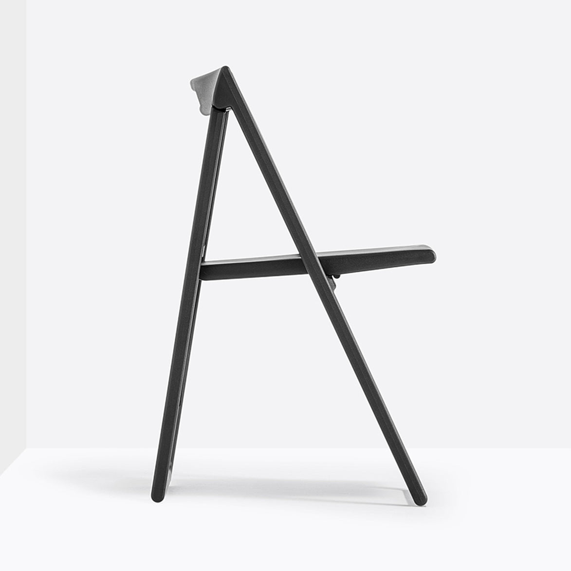 Chaise pliante Enjoy Pedrali noire