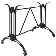 Piètement de table Apex 2 — base deux appuis en aluminium forgé dégageant les jambes