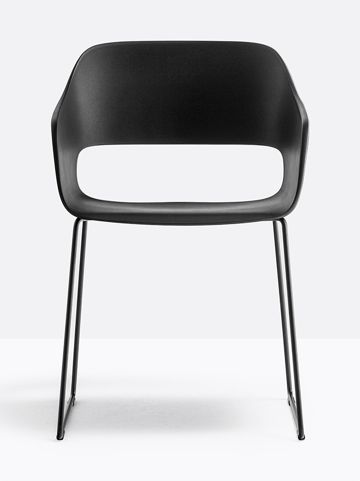Fauteuil Babila luge Pedrali noir