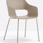 Fauteuil Babila sable, structure sable