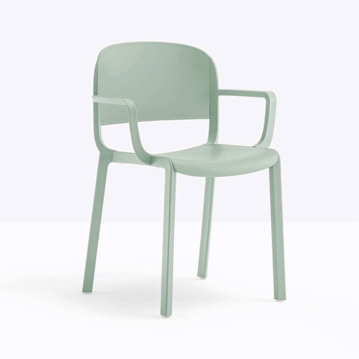 Fauteuil Dome Pedrali vert sauge