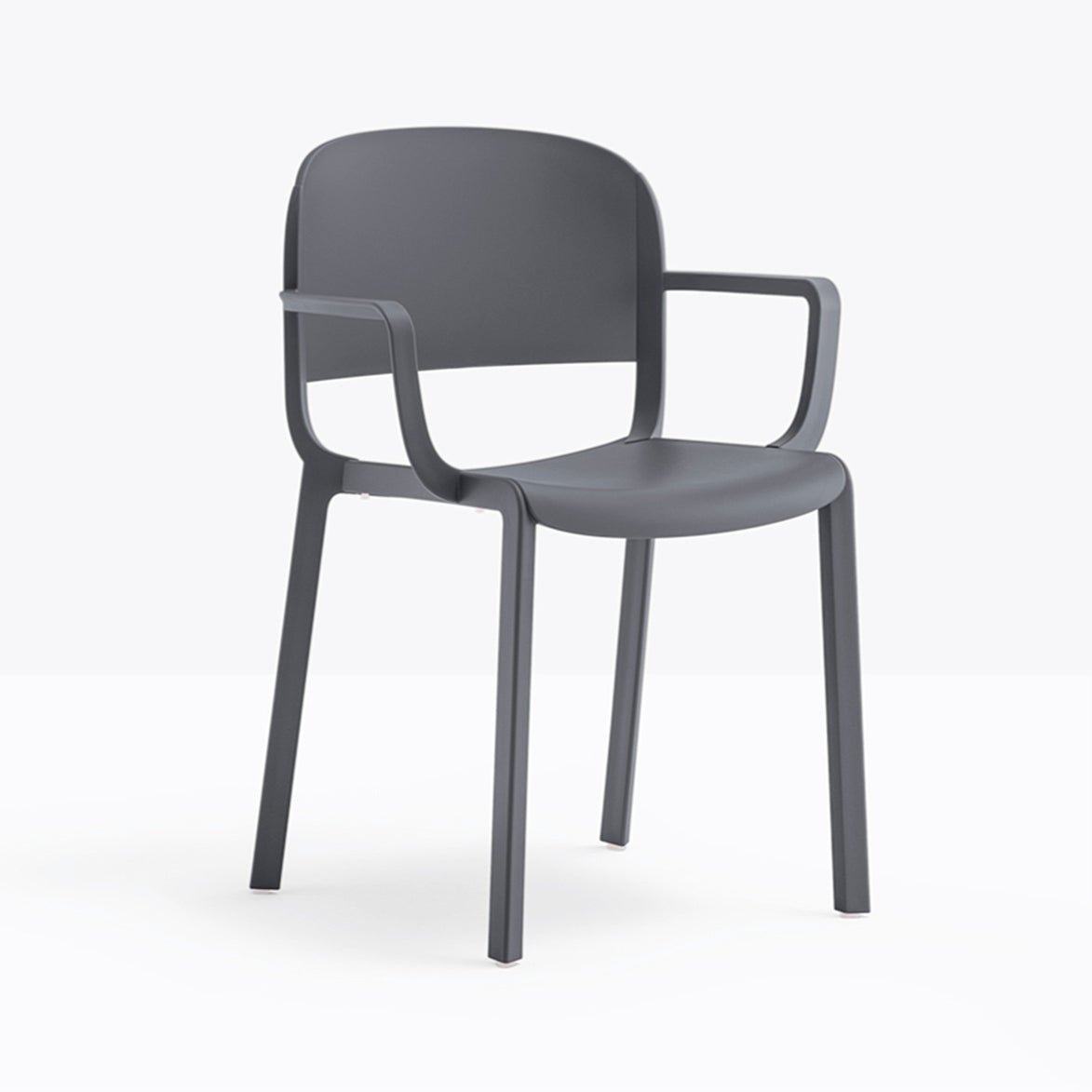 Fauteuil Dome Pedrali gris anthracite