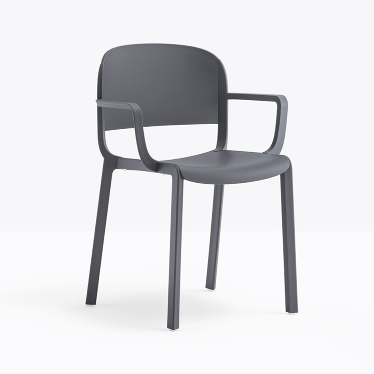 Fauteuil Dome Pedrali gris anthracite