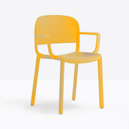 Fauteuil Dome Pedrali jaune