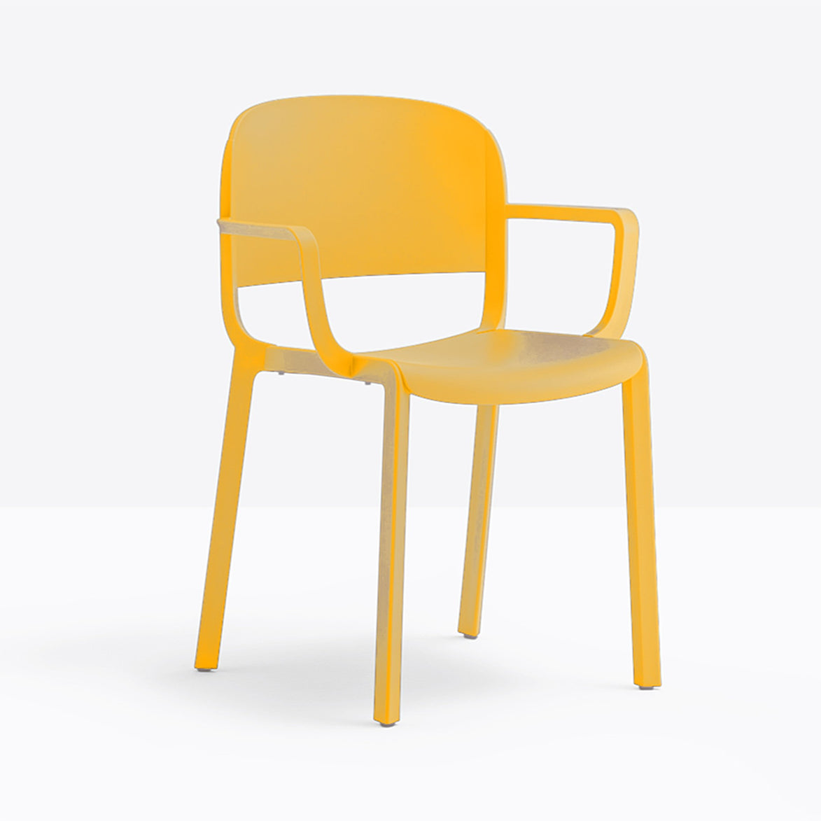 Fauteuil Dome Pedrali jaune