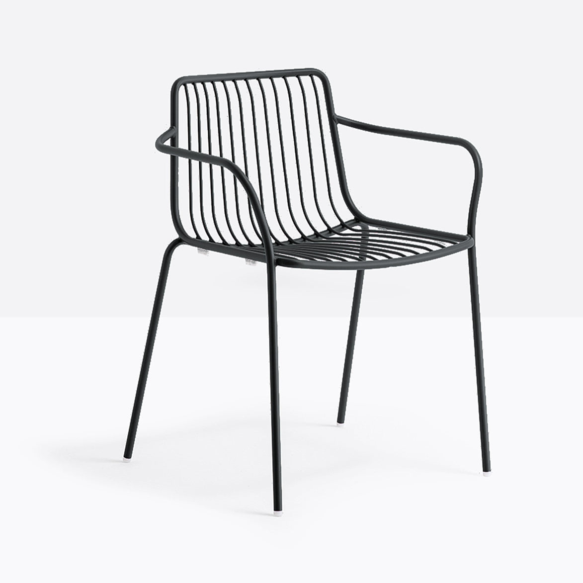 Fauteuil Nolita Pedrali gris anthracite