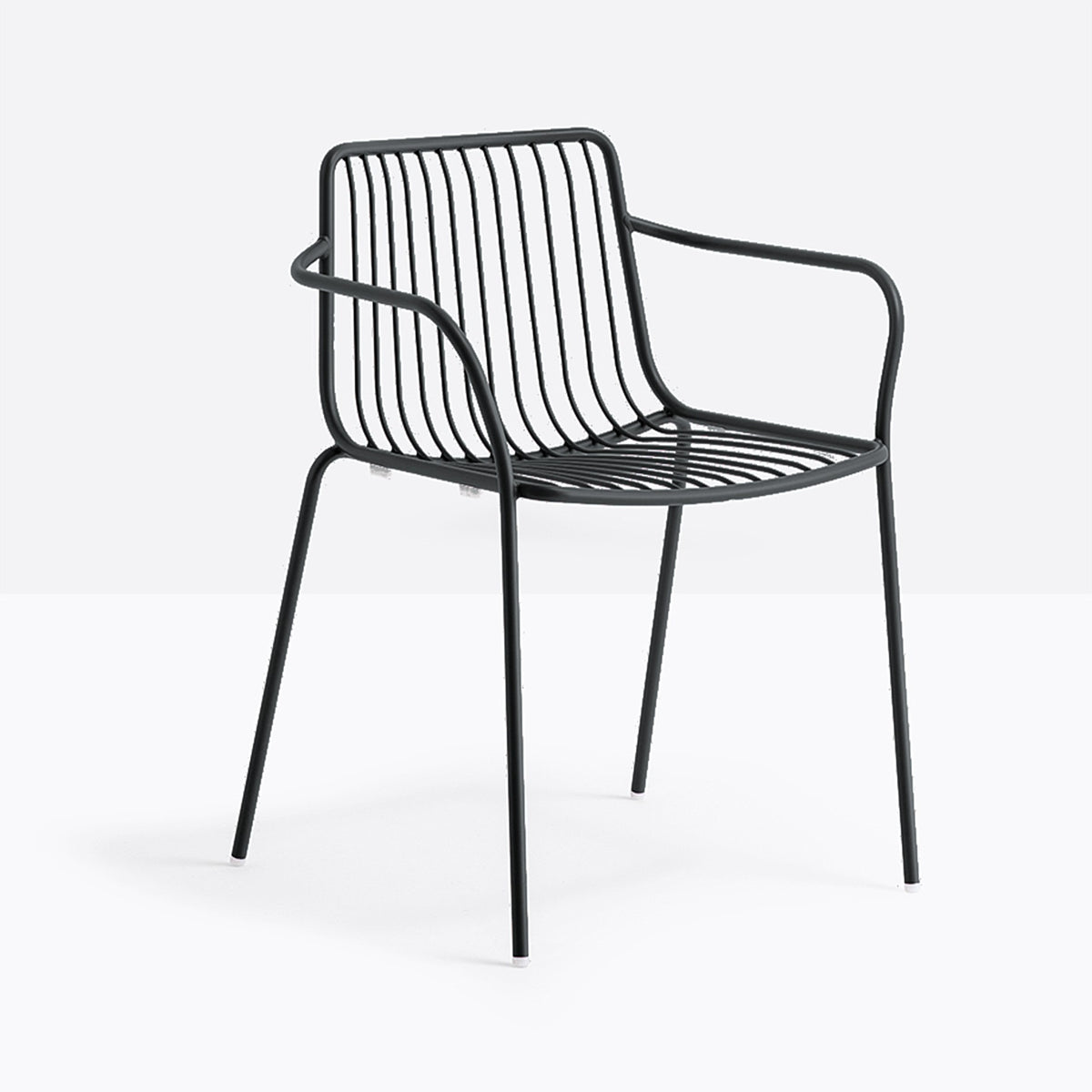 Fauteuil Nolita Pedrali gris anthracite