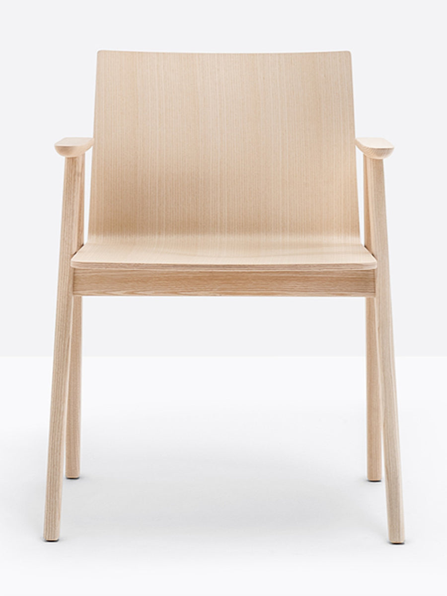 Fauteuil Osaka Pedrali frêne naturel