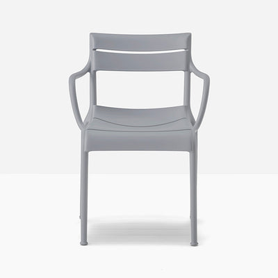 Fauteuil Souvenir gris clair vue de profil
