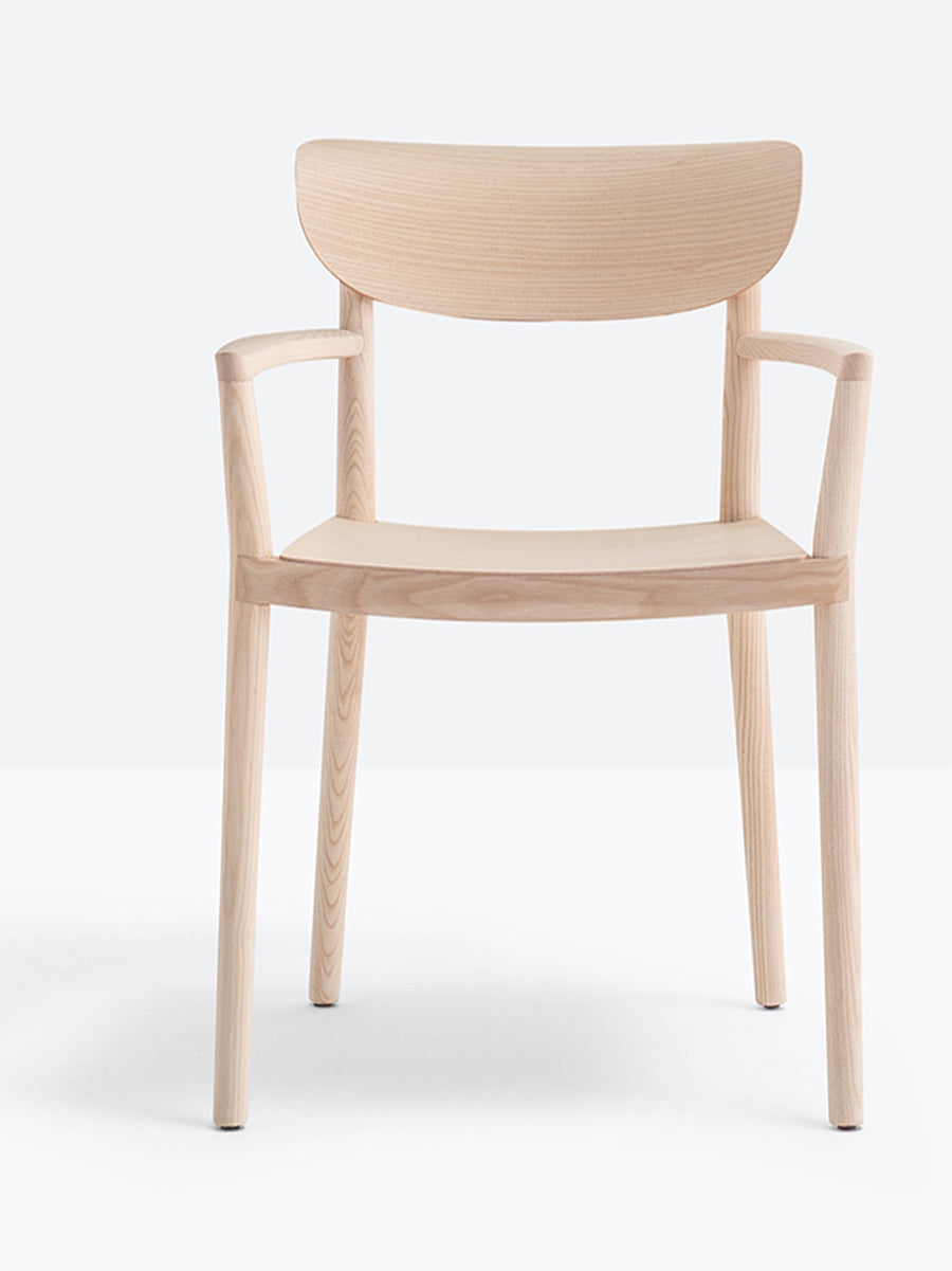 Fauteuil Tivoli Pedrali frêne naturel