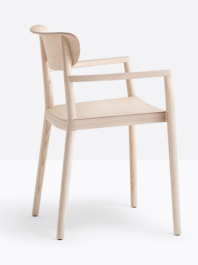 Fauteuil Tivoli frêne vue de profil