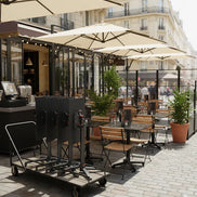 Chariot universel porte tables et chaises