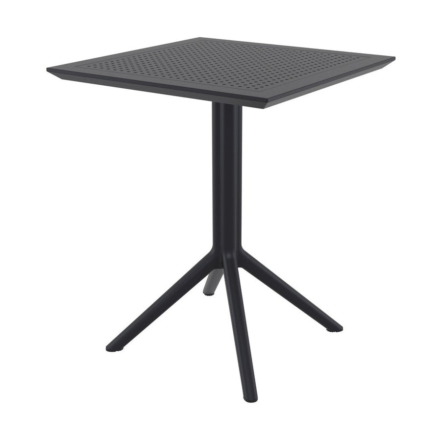 Table Titan — table de terrasse en résine renforcée à plateau basculant
