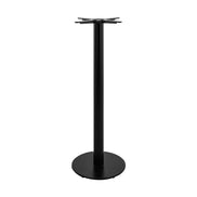 Piètement de bar Horizon 15 — base ronde mange-debout sans angle saillant