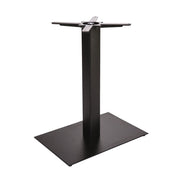 Piètement de table Horizon 19 — base rectangulaire fonte d'acier pour plateau allongé