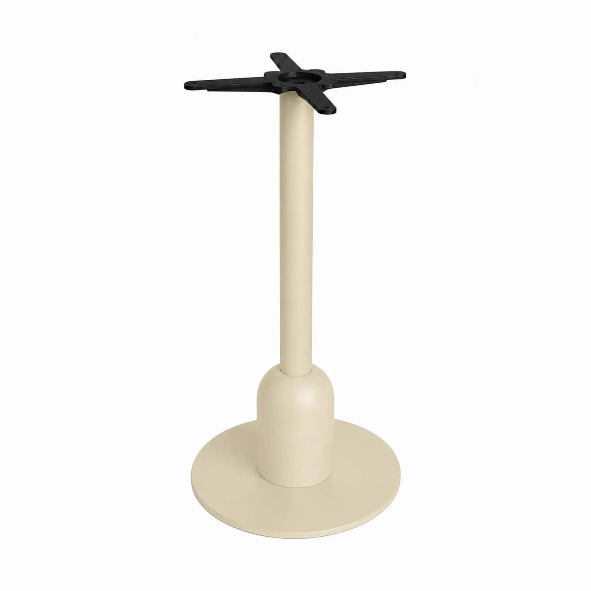 Piètement de bar Tyna 108 cm coloris Blanc perlé matt 1013