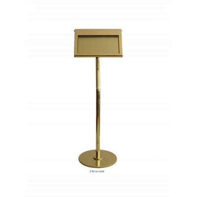 Porte-menu sur pied 2xA5
