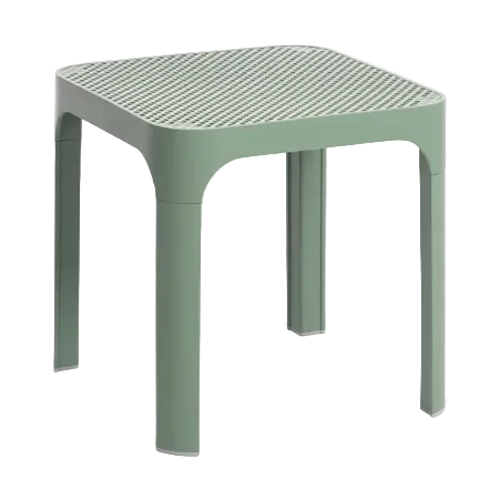 Table Net 40 — table d'appoint de terrasse ultra-légère et empilable