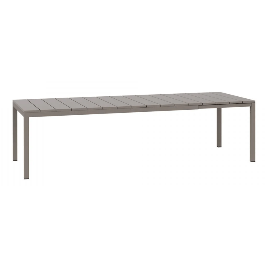 Table Rio extensible — table de terrasse à plateau résine DurelTop et piètement alu