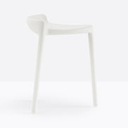 Tabouret bas Happy Pedrali blanc