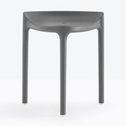 Tabouret bas Happy Pedrali gris anthracite