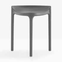Tabouret bas Happy Pedrali gris anthracite