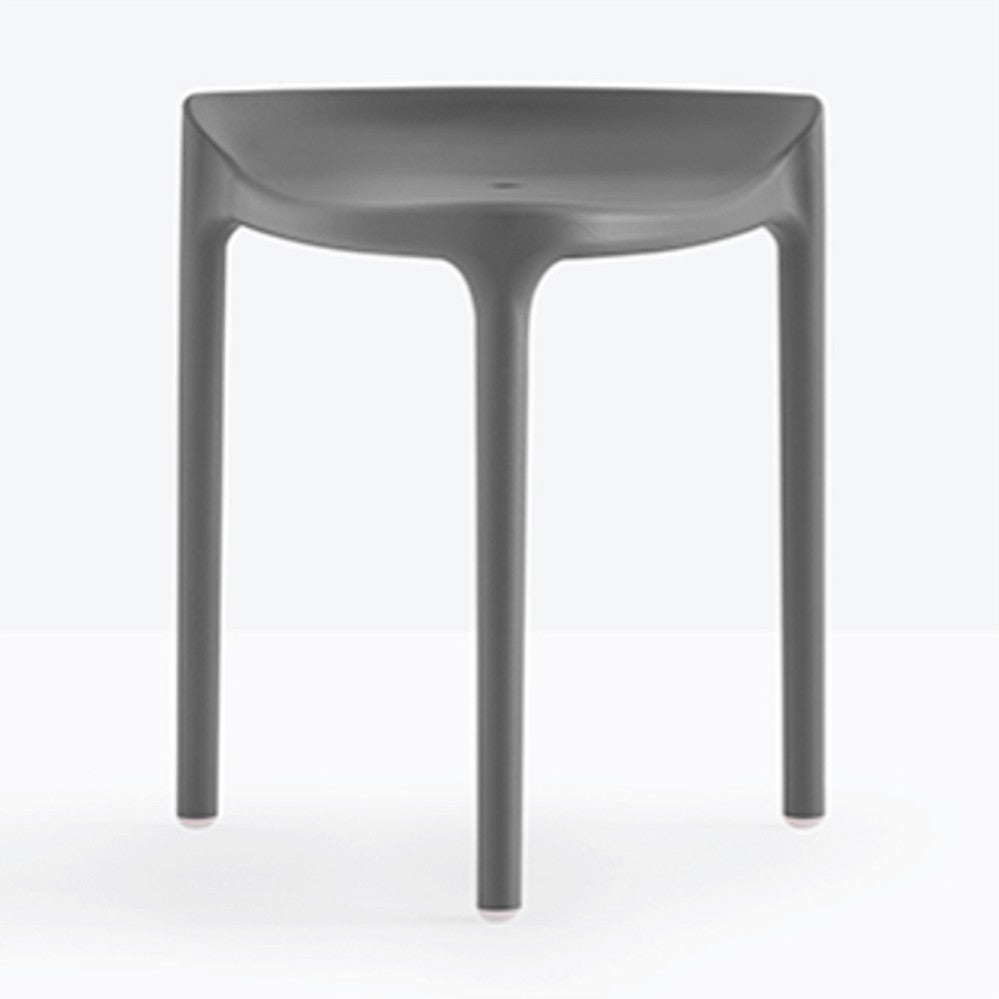 Tabouret bas Happy Pedrali gris anthracite