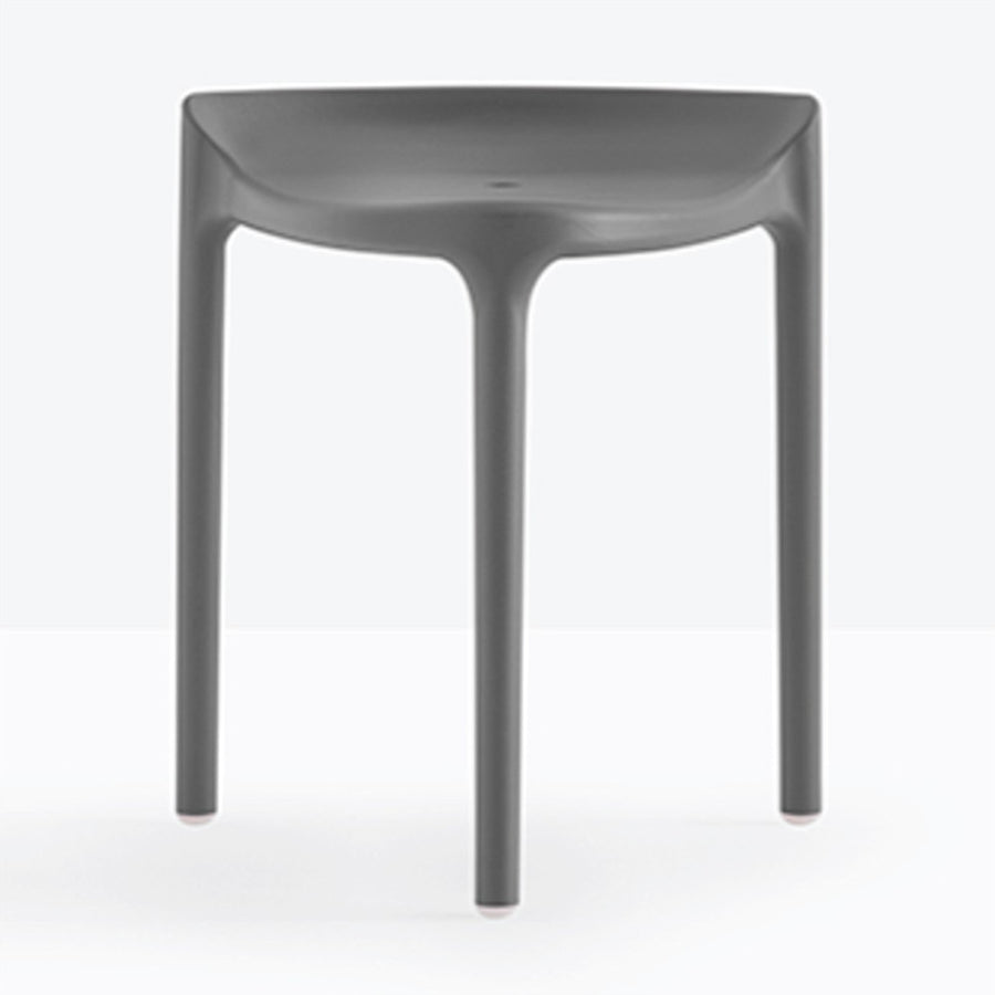 Tabouret bas Happy Pedrali gris anthracite